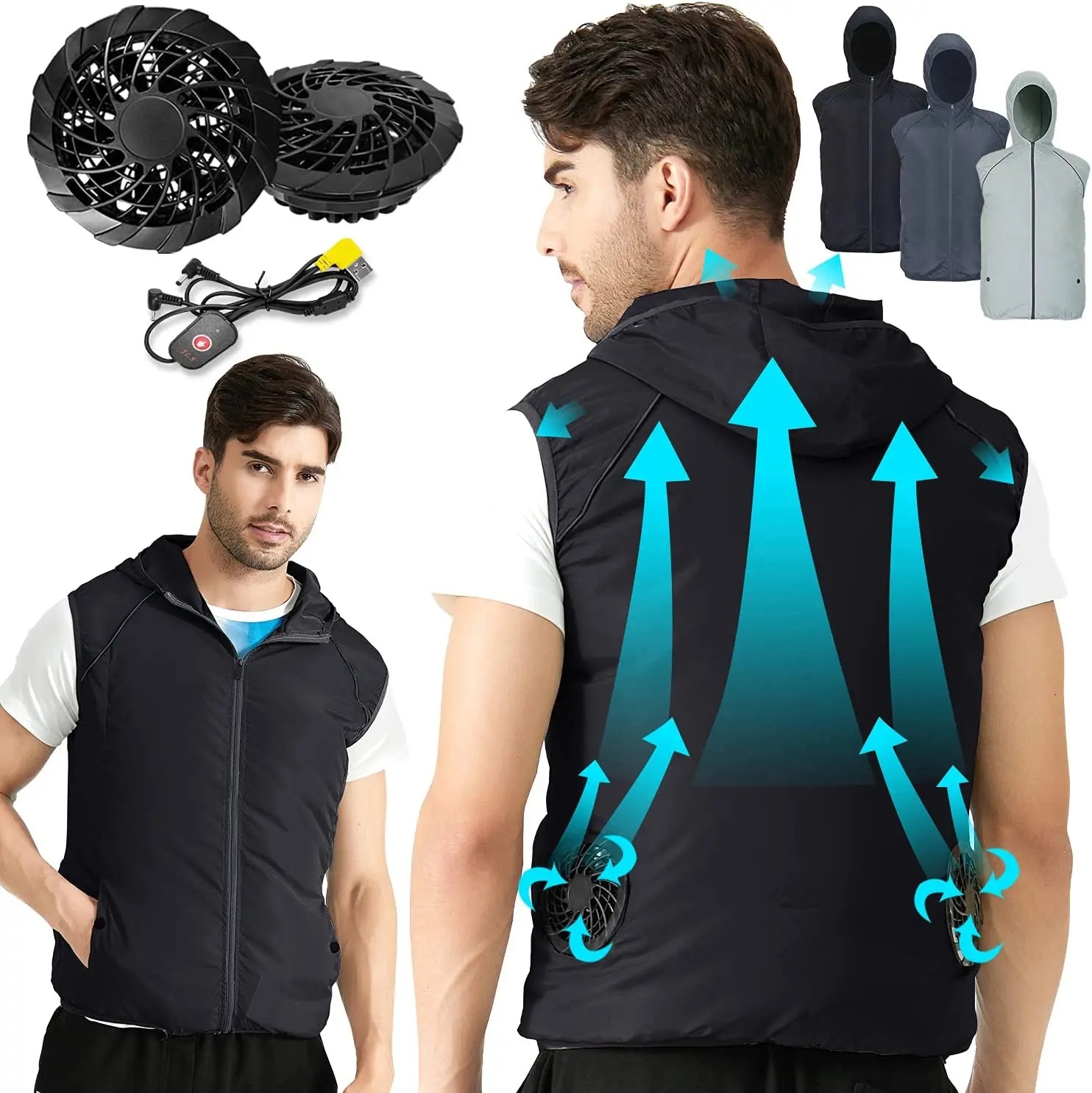 Outdoor Sport Brand Jacket - Gilet de sport d'été ultraléger pour
