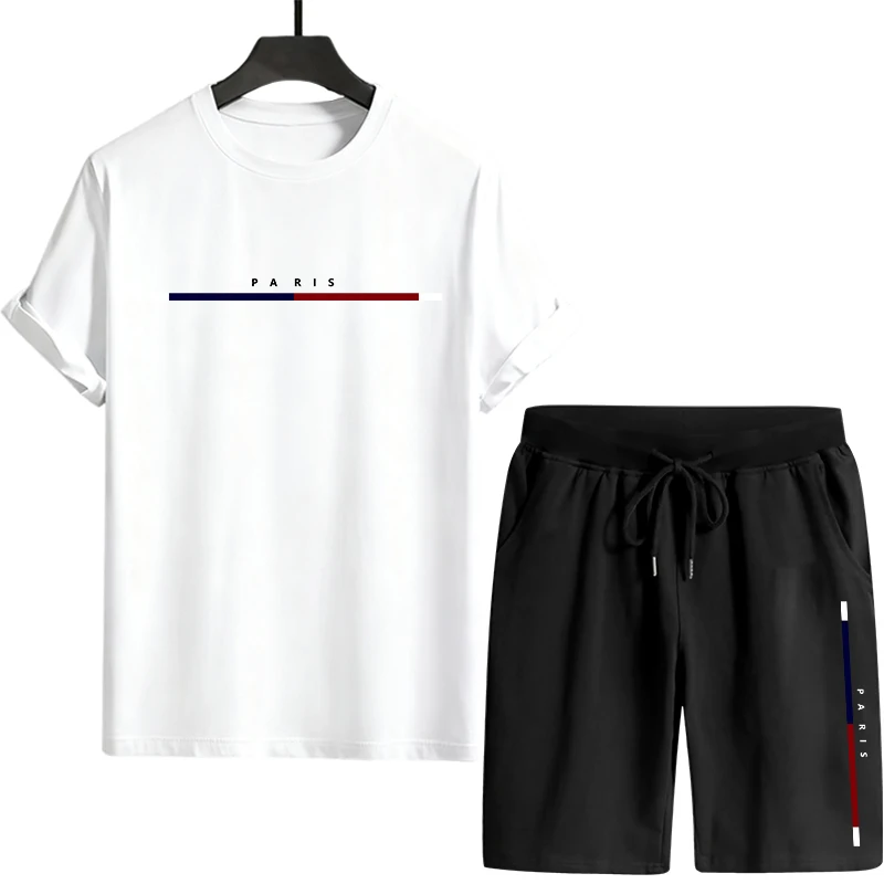 Outdoor Sport Is - Ensemble de survêtement pour homme, t-shirt