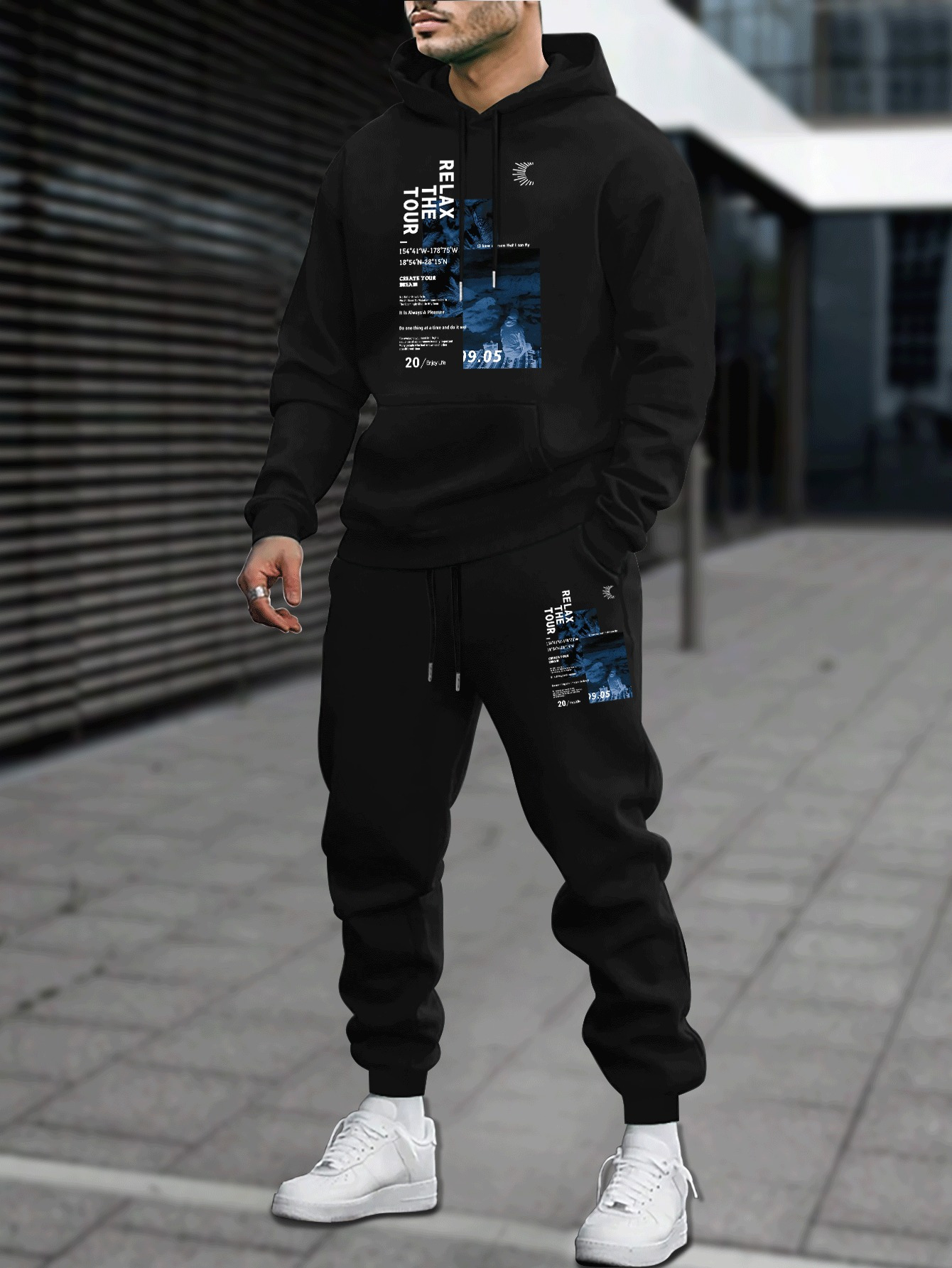 Outdoor Sport Is - Ensemble 2 pièces sweat à capuche