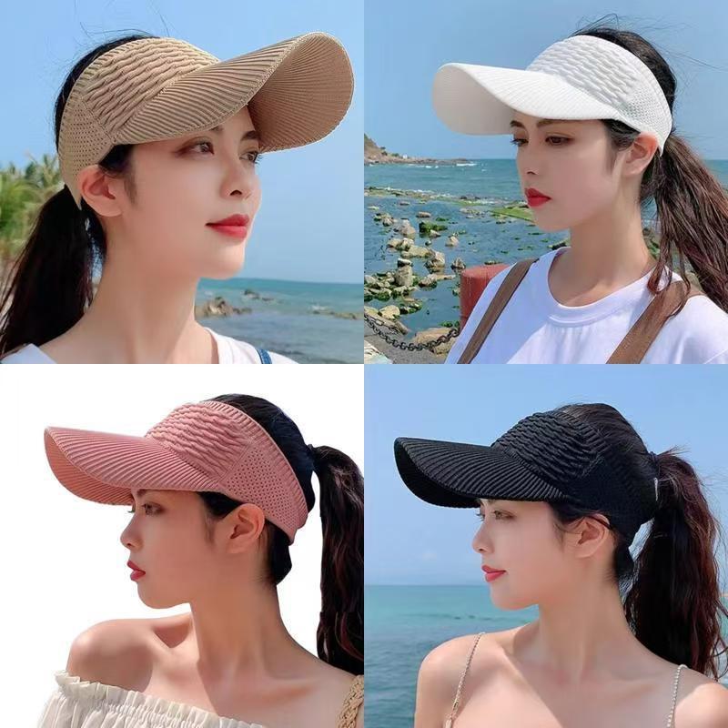 Outdoor Sport Hat - 1 pièce Visière anti-UV respirante et