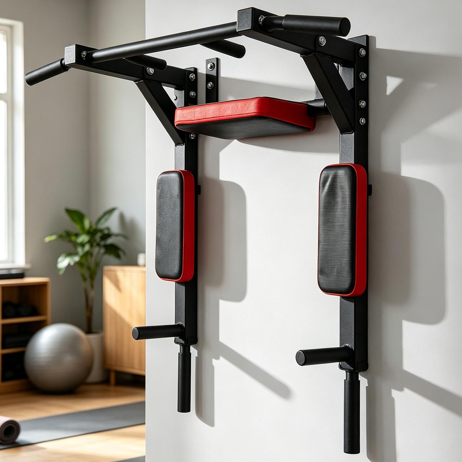 Outdoor Sport Bar - Barre de traction murale multifonctionnelle avec