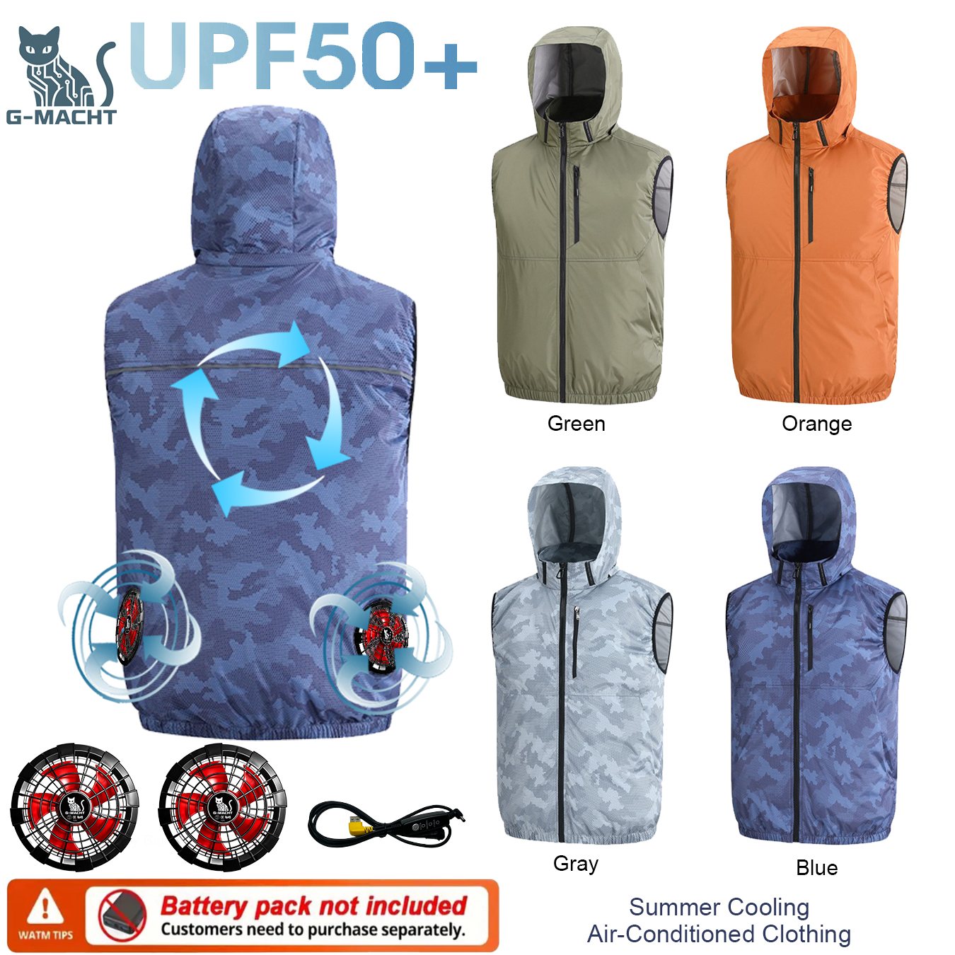 Gilet de sport d'été 12V/5V av - Outdoor Sport Brand Jacket avis et prix