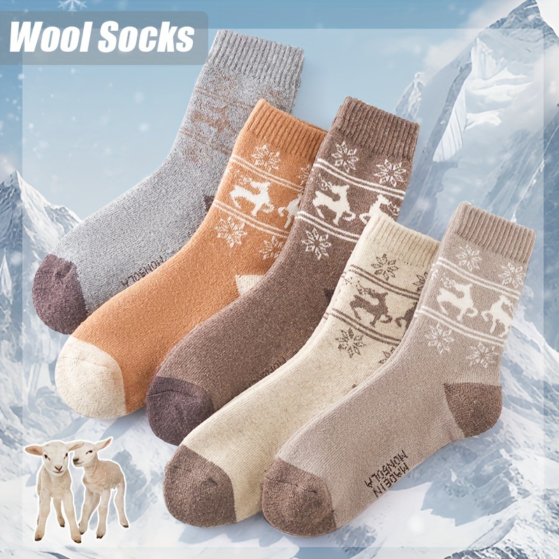 5 paires de chaussettes en lai - Outdoor Sport Hose avis et prix