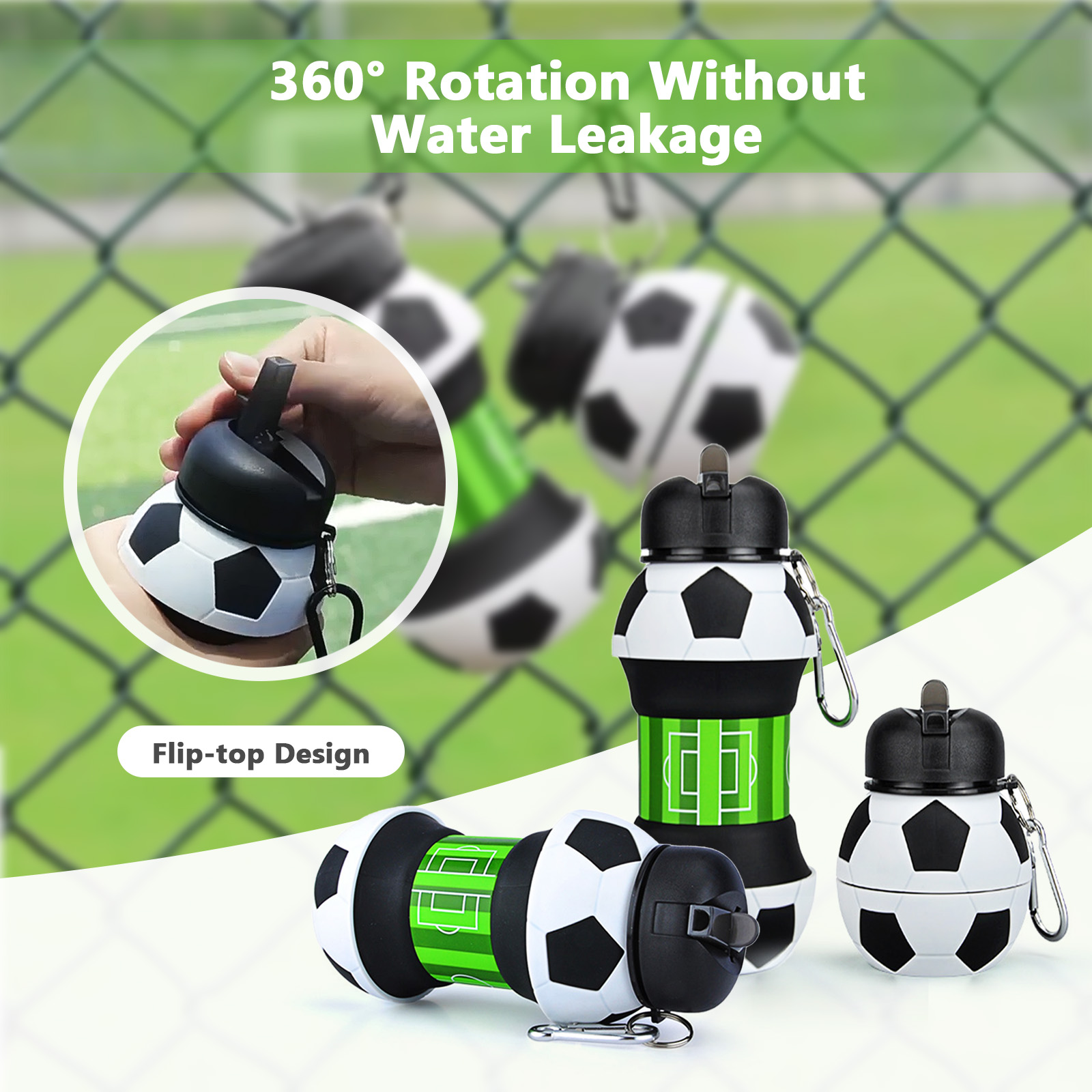 Bouteille d'eau pliable de 550 - Outdoor Sport Field avis et prix